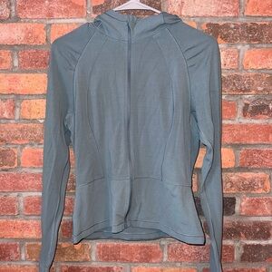 Lululemon Women's Long-Sleeve Hooded Zip Jacket - Slate Blue